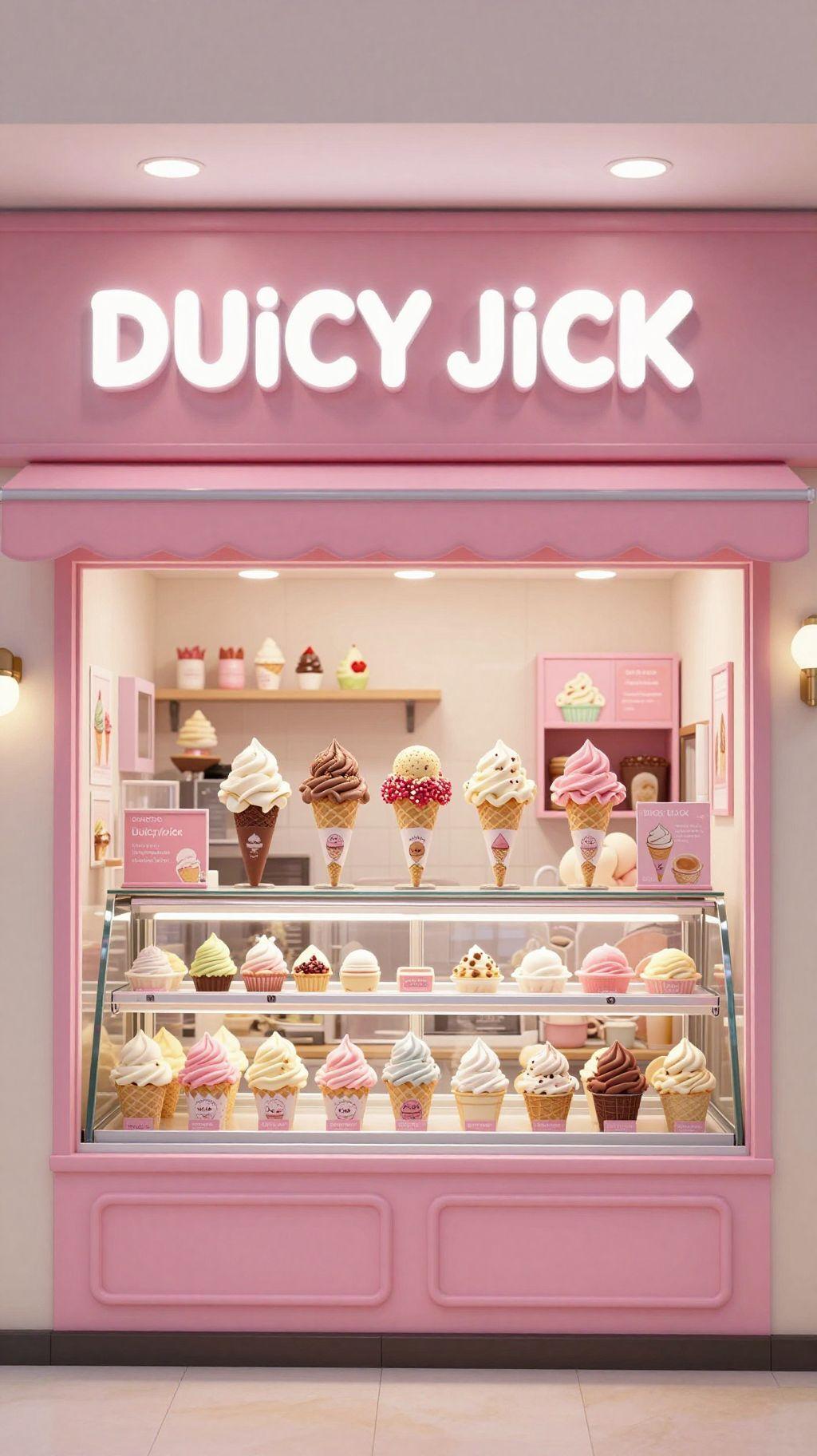 ice cream shop DUICY JICK