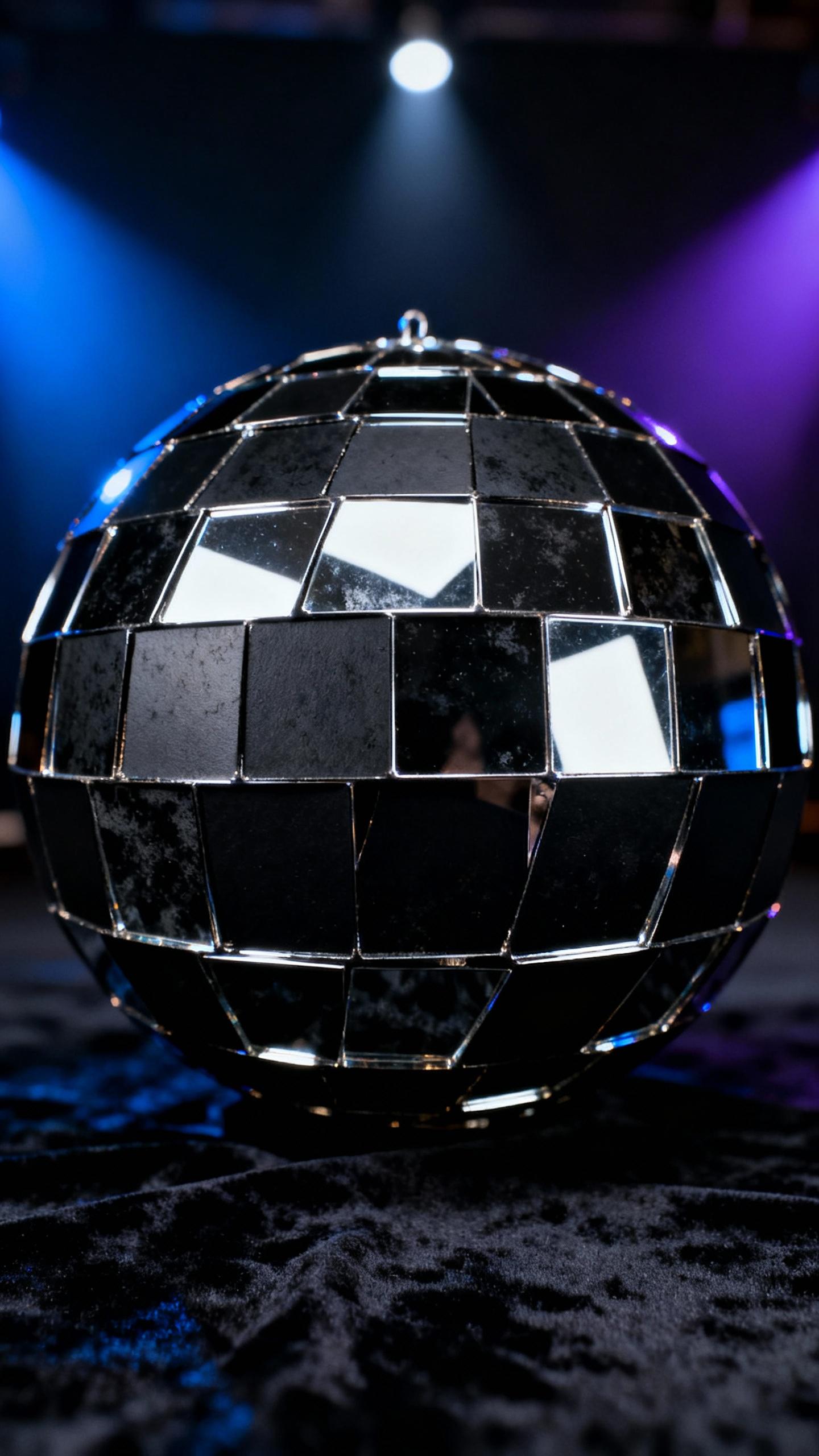 big black discoball
